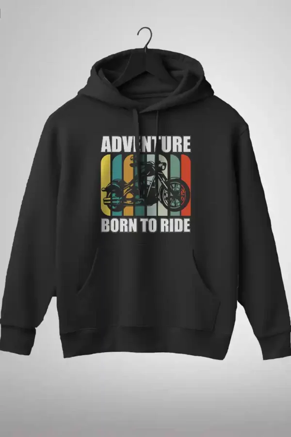 Born to Ride Hoodie Unisex | 300 GSM Premium Fabric