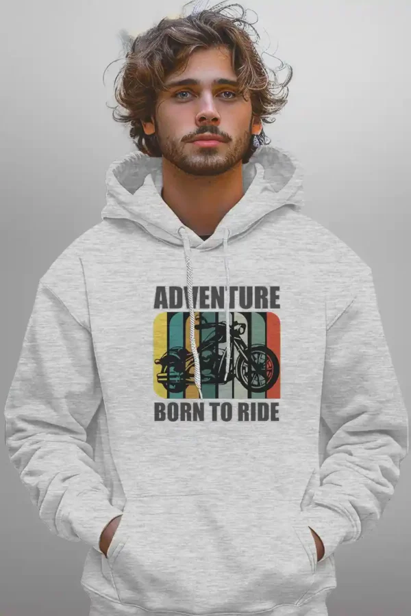 Born to Ride Hoodie Unisex | 300 GSM Premium Fabric