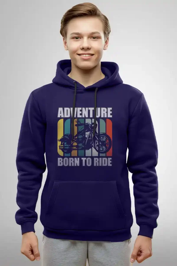 Born to Ride Hoodie Unisex | 300 GSM Premium Fabric