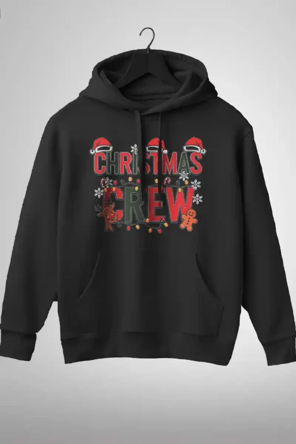 CRCW-HDI-BLK_4 Christmas Crew Sweatshirt | 300 GSM Premium Hoodie