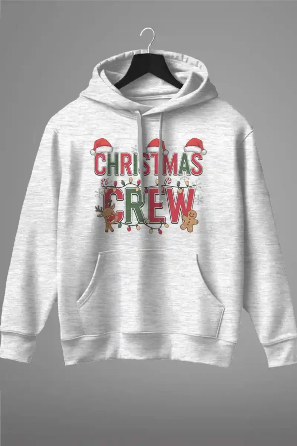 CRCW-HDI-LGY_1 Christmas Crew Sweatshirt | 300 GSM Premium Hoodie