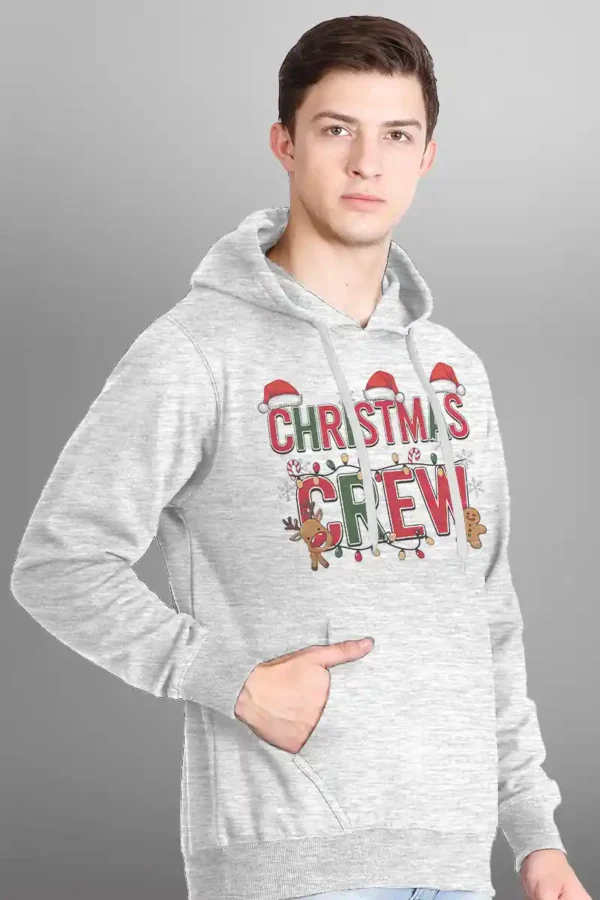 CRCW-HDI-LGY_2 Christmas Crew Sweatshirt | 300 GSM Premium Hoodie
