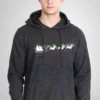 FSRD-HDI-DGY_4 Santa Sledge Hoodie Unisex | 300 GSM Fleece Winter Wear