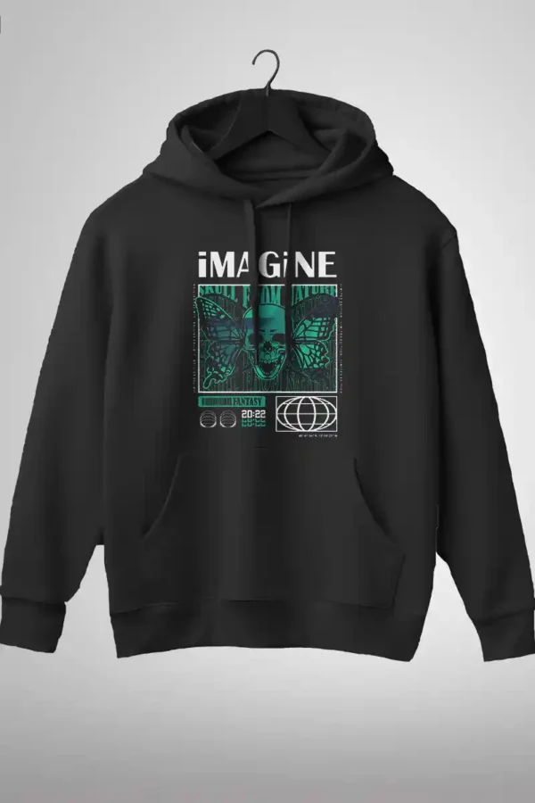 Imagine Hoodie Unisex | 300 GSM Premium Fabric