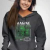 Imagine Hoodie Unisex | 300 GSM Premium Fabric