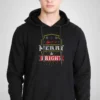 MNBR-HDI-BLK_4 Merry n Bright Hoodie Unisex | 300 GSM Premium Fabric