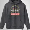 MNBR-HDI-DGY_1 Merry n Bright Hoodie Unisex | 300 GSM Premium Fabric