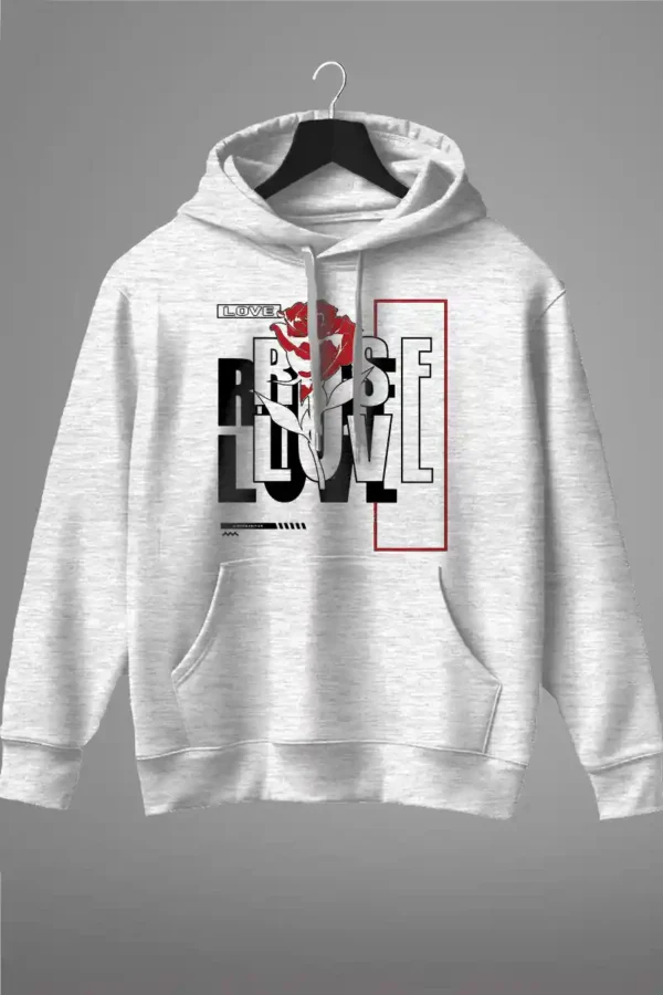 Rose Love Hoodie Unisex | Premium 300 GSM