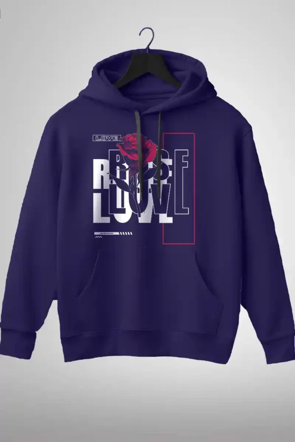 Rose Love Hoodie Unisex | Premium 300 GSM