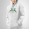TWRD-HDI-LGY_2 Festive Reindeer Hoodie Unisex | 300 GSM Fleece Winter Wear