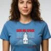 002-GMS_Jane Blue "Give Me Space" Unisex 100% Cotton | 180 GSM Graphic Tee