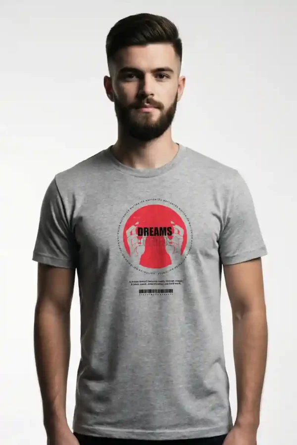 Dreams T-Shirt Unisex | 180 GSM Pure Cotton Crew Neck