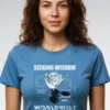 World of Wisdom T-Shirt Unisex | 180 GSM Cotton Crew Neck