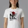 Rose Love T-Shirt Unisex | 180 GSM Cotton Crew Neck