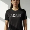 Again T-Shirt Unisex | 180 GSM Pure Cotton Crew Neck