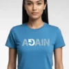 Again T-Shirt Unisex | 180 GSM Pure Cotton Crew Neck