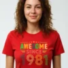 Awesome T-Shirt Unisex | 180 GSM Pure Cotton