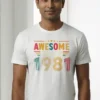Awesome T-Shirt Unisex | 180 GSM Pure Cotton