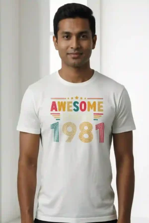Awesome T-Shirt Unisex | 180 GSM Pure Cotton