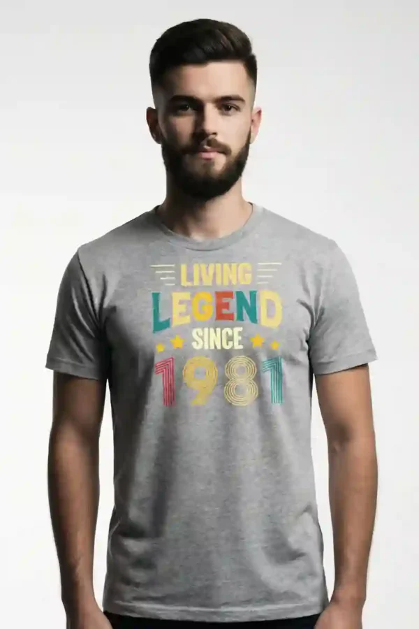 Living Legend Unisex T-Shirt | 180 GSM Premium Cotton
