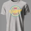 012-LEV_T-shirt Grey Limited Vintage T-Shirt Unisex | 180 GSM Cotton Crew Neck