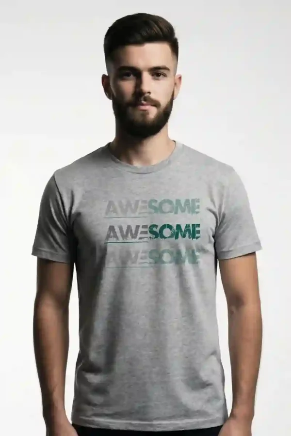 Awesome Unisex T-Shirt | 180 GSM Premium Cotton Tee