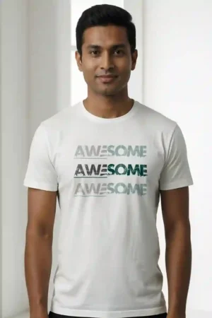 Awesome Unisex T-Shirt | 180 GSM Premium Cotton Tee
