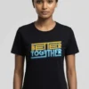 024-BTT_Divya black Better Together T-Shirt