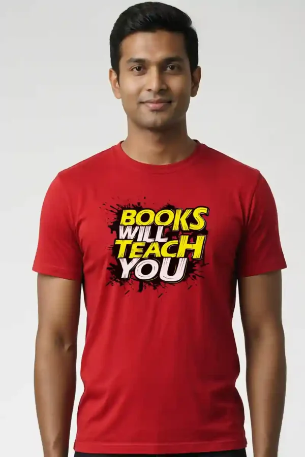 026-BWT_Pramod RED Books will Teach You T-Shirt