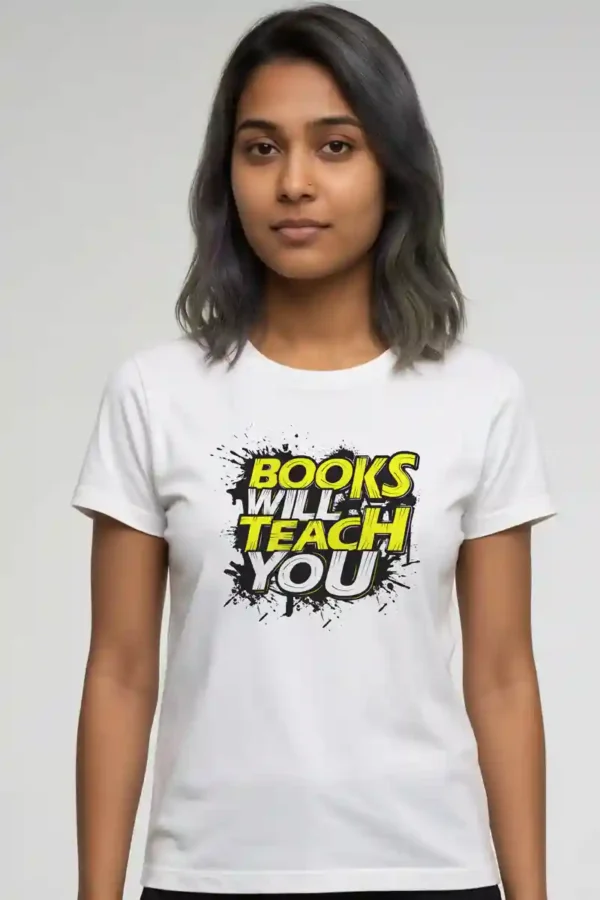 026-BWT_Shamitha White Books will Teach You T-Shirt