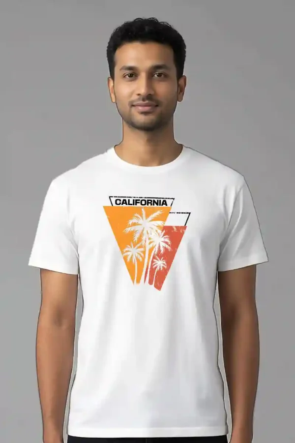 California T-Shirt Unisex | 180 GSM Cotton Crew Neck