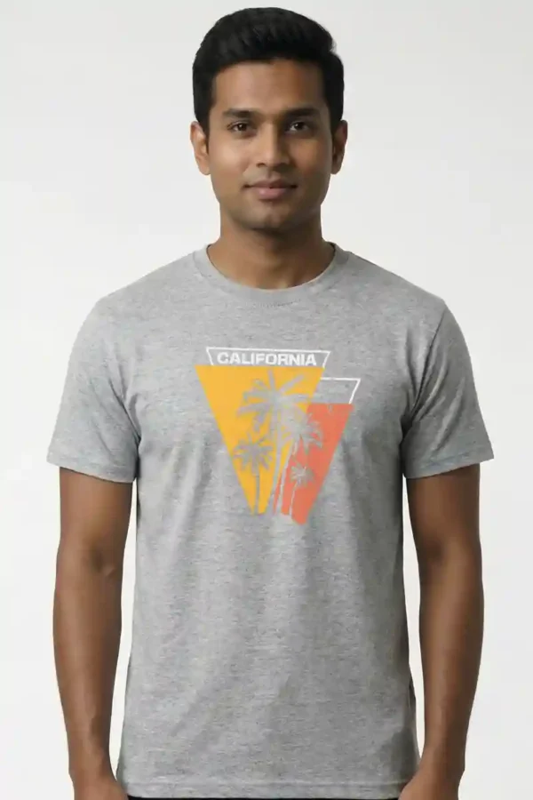 California T-Shirt Unisex | 180 GSM Cotton Crew Neck