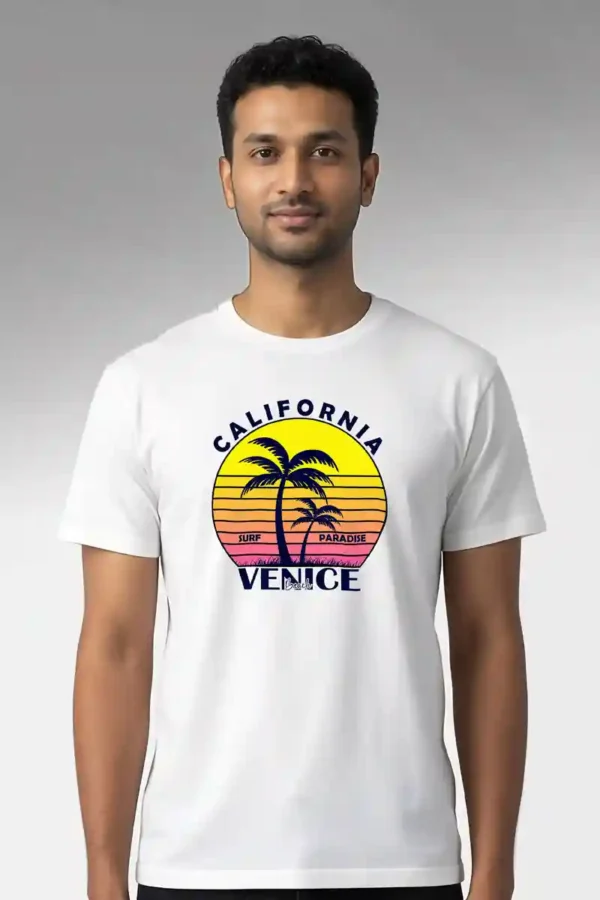 California Paradise Beach T-Shirt Unisex | 100% Pure Cotton