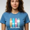 California Summer T-Shirt Unisex | 180 GSM Cotton Crew Neck