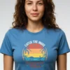 Catch the Wave T-Shirt Unisex | 180 GSM Cotton Crew Neck