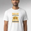 Beer T-Shirt Unisex | 180 GSM Cotton Crew Neck
