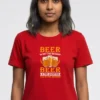Beer T-Shirt Unisex | 180 GSM Cotton Crew Neck