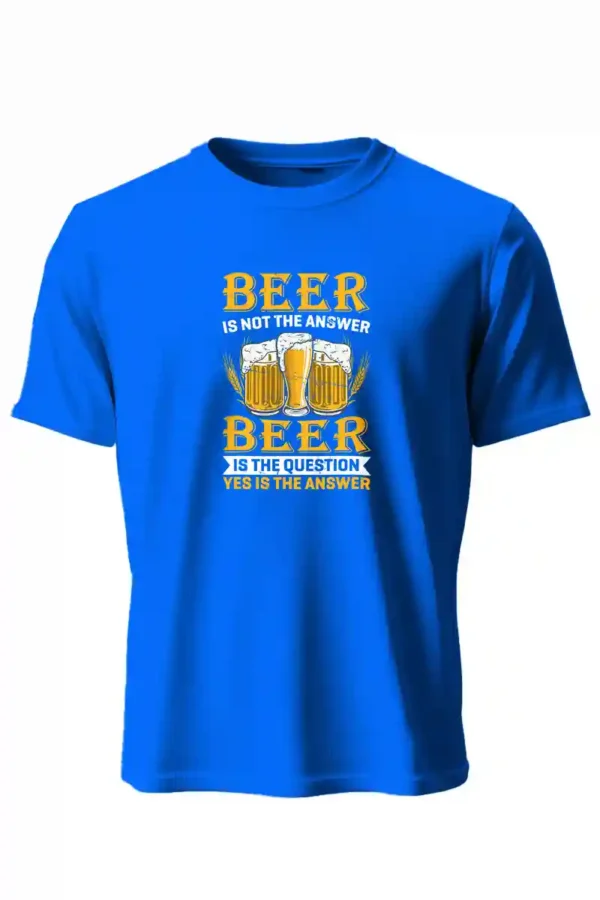 Beer T-Shirt Unisex | 180 GSM Cotton Crew Neck