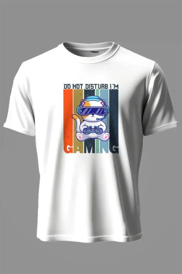 Do Not Disturb T-Shirt Unisex | 180 GSM Cotton Crew Neck