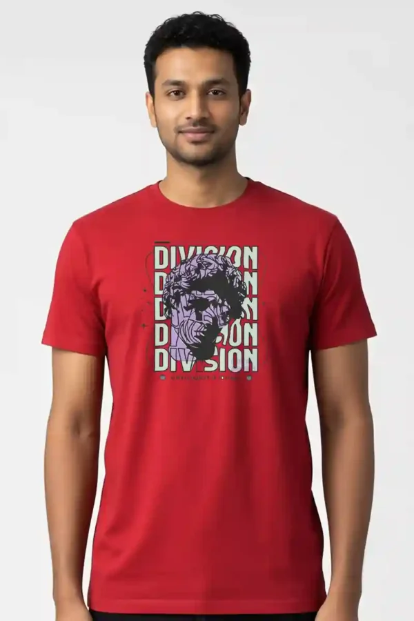 Division T-Shirt Unisex | 180 GSM Cotton Crew Neck