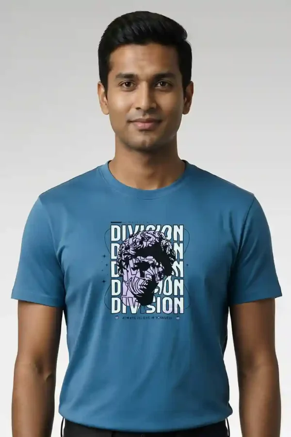 Division T-Shirt Unisex | 180 GSM Cotton Crew Neck