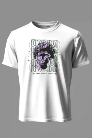 Division T-Shirt Unisex | 180 GSM Cotton Round Neck