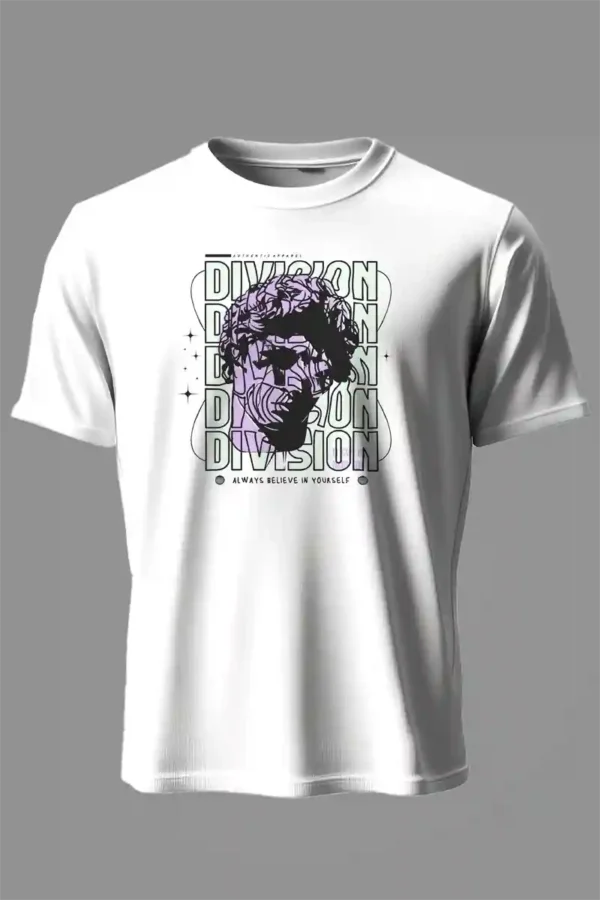 Division T-Shirt Unisex | 180 GSM Cotton Crew Neck