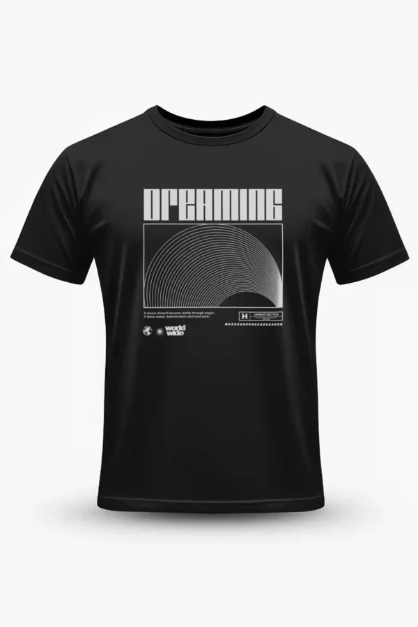 Dreaming T-Shirt Unisex | 180 GSM Cotton Crew Neck