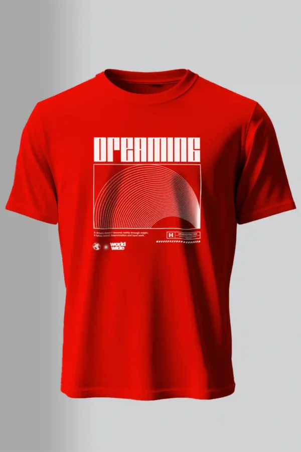 Dreaming T-Shirt Unisex | 180 GSM Cotton Crew Neck