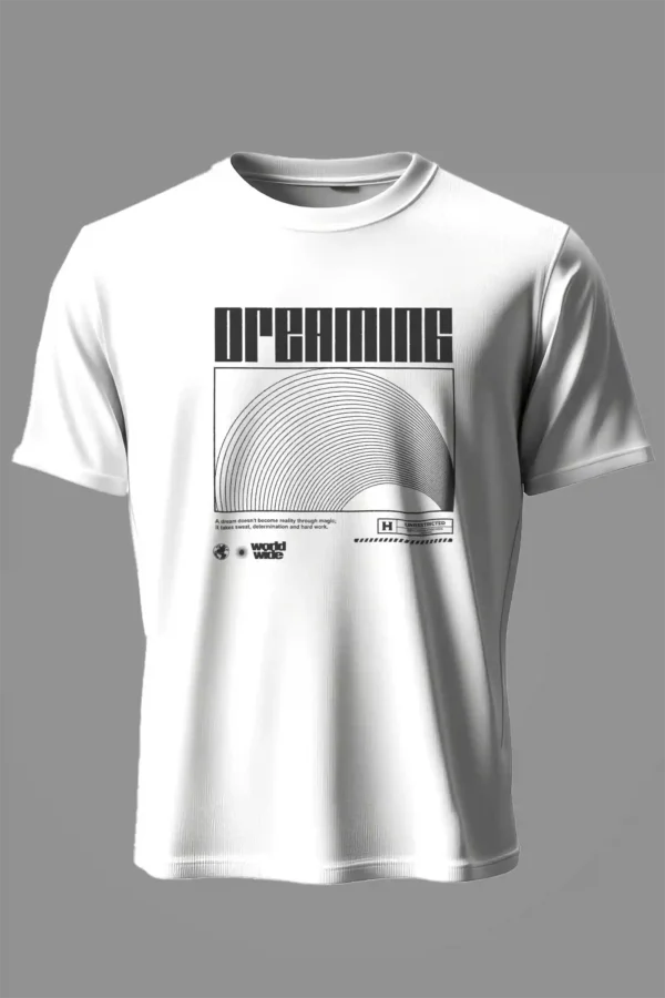 Dreaming T-Shirt Unisex | 180 GSM Cotton Crew Neck