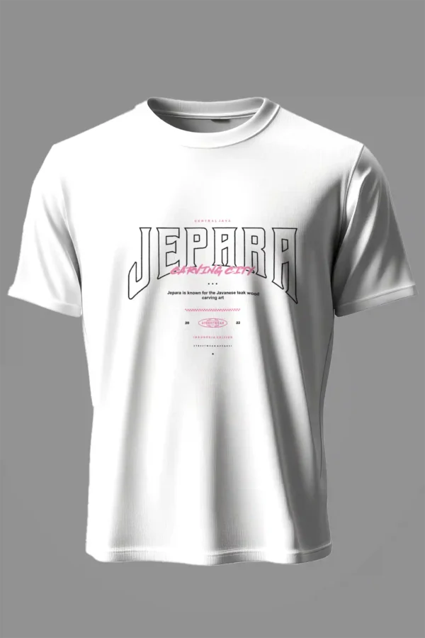 Jepara T-Shirt Unisex | 180 GSM Cotton Crew Neck