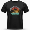Good Vibes in Beach T-Shirt Unisex | 100% Premium Cotton