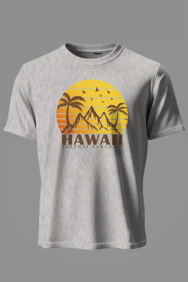 Hawaii Earthly Paradise T-Shirt Unisex |  100% Pure Cotton
