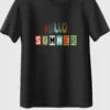 Hello Summer Oversized T-Shirt Unisex |  100% Pure Cotton
